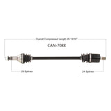 2019-2021 Can Am Defender HD10 XMR CV axle shaft  front Left/right TrakMotive Can-7088