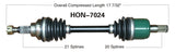 1995-2001 Honda TRX400FW  front left CV axle shaft TrakMotive HON-7024
