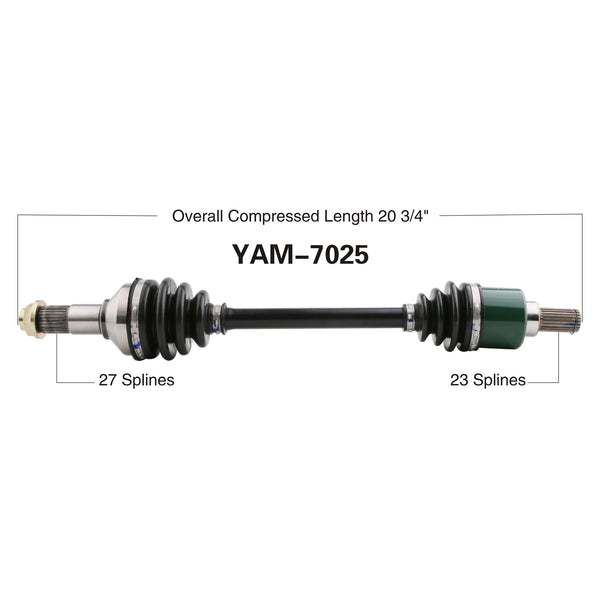 2007-2008 Yamaha YFM700F Grizzly FI 4x4 Auto rear Left or right CV
