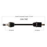 2020-2021  Can Am Defender HD10 6x6 CV axle shaft  rear right/left TrakMotive Can-7087