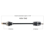 2015-2016 Honda Pioneer 700 CV axle shaft Rear left TrakMotive HON-7040