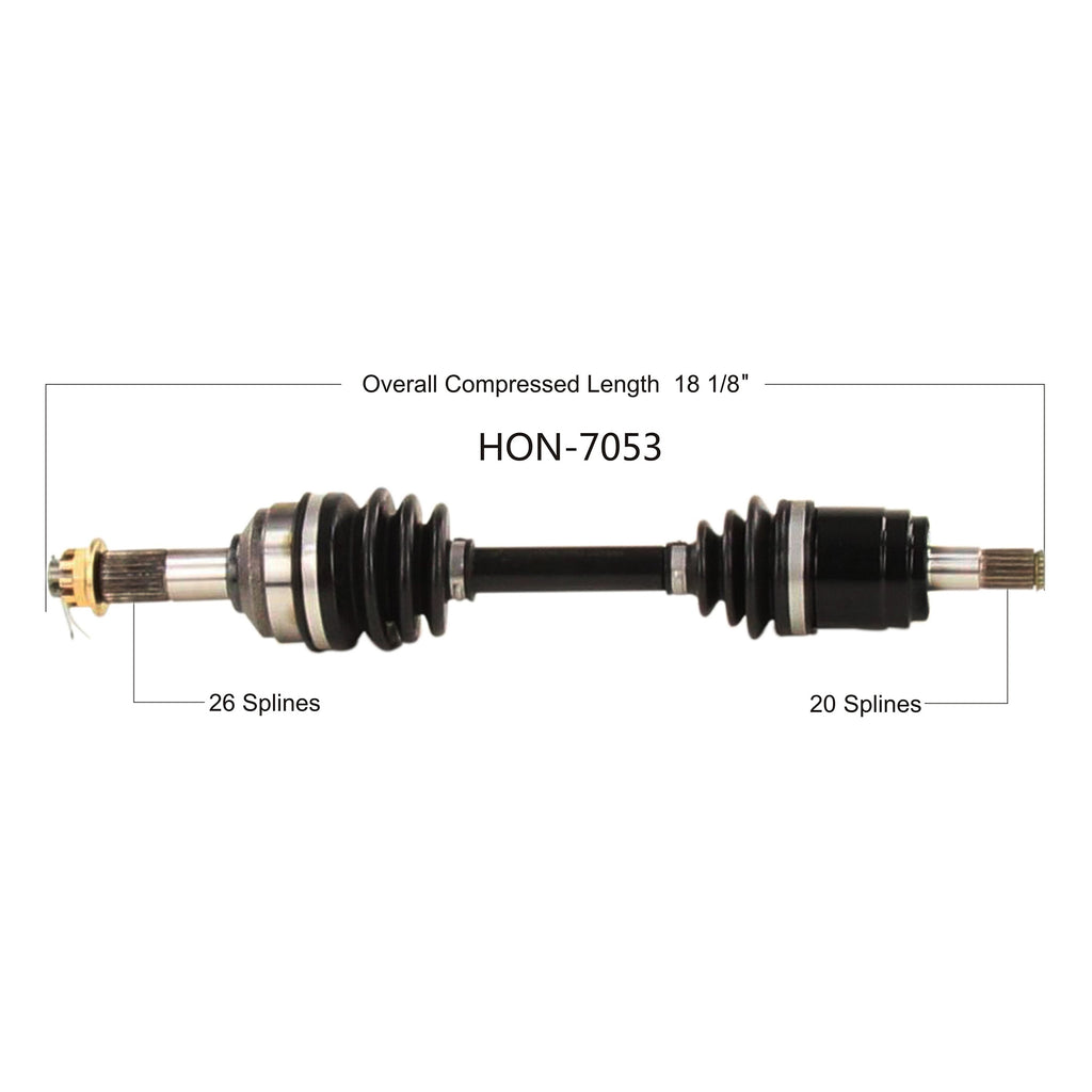 2017-2019 Honda Rancher 420 TRX420 CV axle shaft Front Left