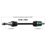 2014-2018 Kubota RTV-X 900 RTV-X 1100  RTV-X  1120 rear left or right cv axle shaft