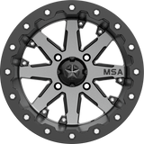 MSA M21 Lok Charcoal Tint  14" 15" 16" Wheel ATV/UTV