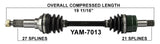 2003-2011 Yamaha Grizzly Bruin Kodiak Wolverine Front right left CV axle shaft TrakMotive YAM-7013