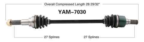 2014 Yamaha YXM700 Viking 700 Rear left right CV axle shaft TrakMotive YAM-7030