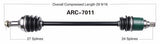 Arctic Cat Front left Right CV axle shaft TrakMotive  2012-14 Wildcat X 1000 ARC-7011