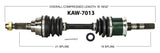 1989-2004 Kawasaki KLF300 Bayou 4x4 Front right left CV axle shaft TrakMotive KAW-7013